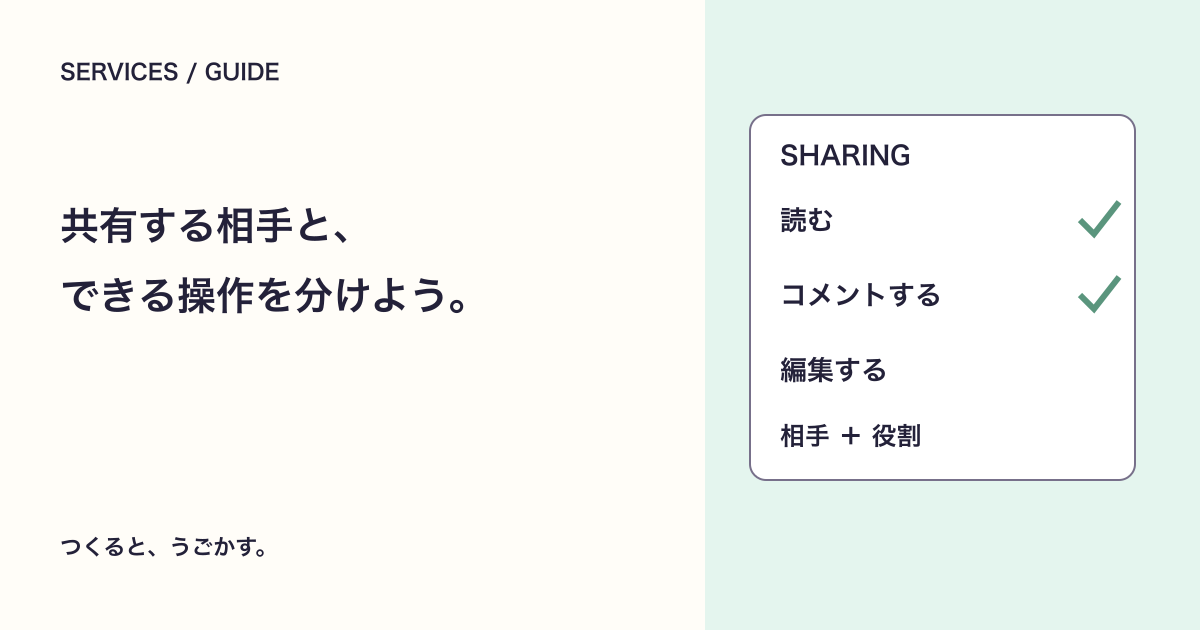 Google Driveの共有権限はどれを選ぶ?閲覧・コメント・編集と公開範囲の確認