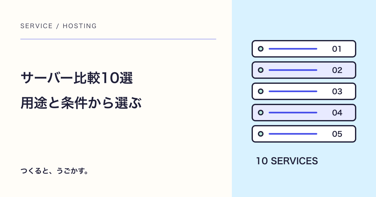レンタルサーバー比較10選:WordPress・法人サイトで選ぶポイント
